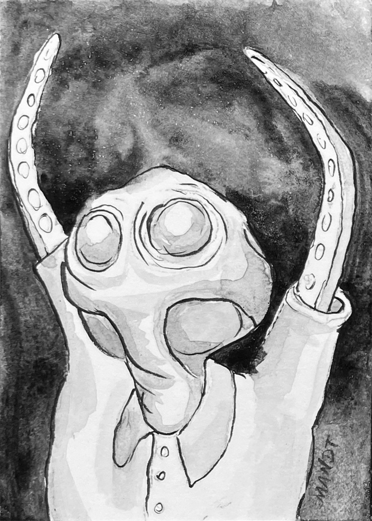 Cephalopod-2-ACEO