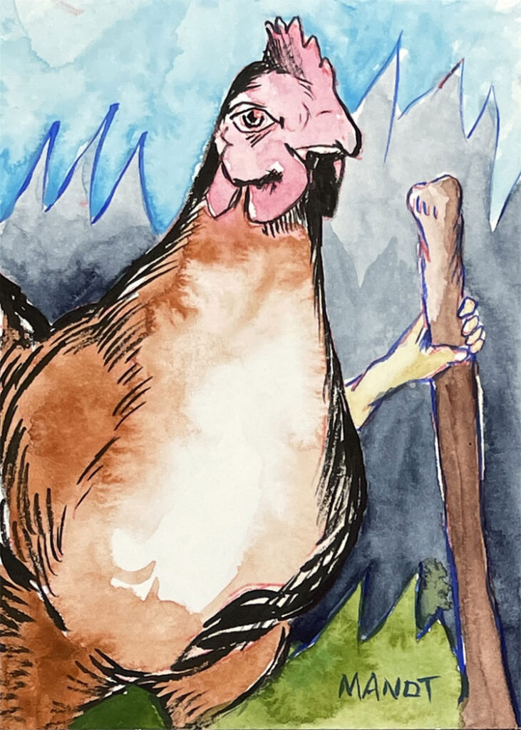 Chicken-Staff-ACEO